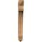 Ekena Millwork Legacy Arts & Crafts Rough Sawn Bracket, Western Red Cedar, 4"W x 24"D x 36"H BKT04X24X36LEC03RWR - alternate 4